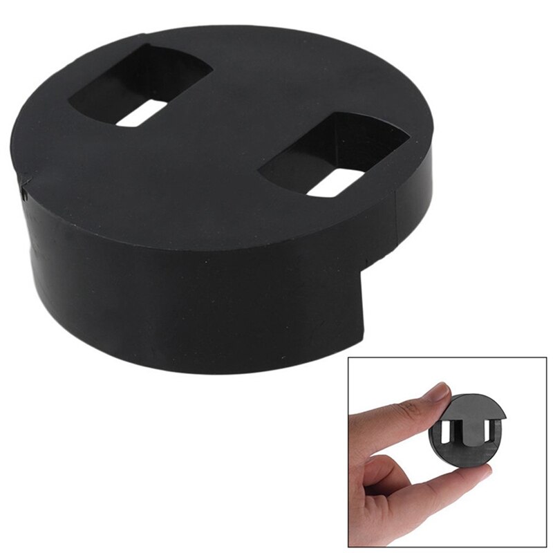 2 Stuks Professionele Cello Zwart Ronde Dubbele Gat Mute Rubber Ronde Tourte Stijl Cello Mute