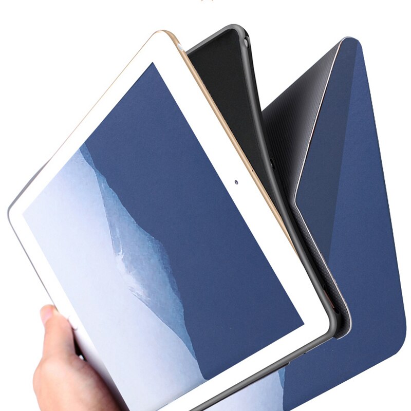 Tablet Case For Samsung Galaxy Note 10.1&#39;&#39; SM-P600 P601 P605 Folding Folio Cover Funda Painted Flip Stand Protective Shell