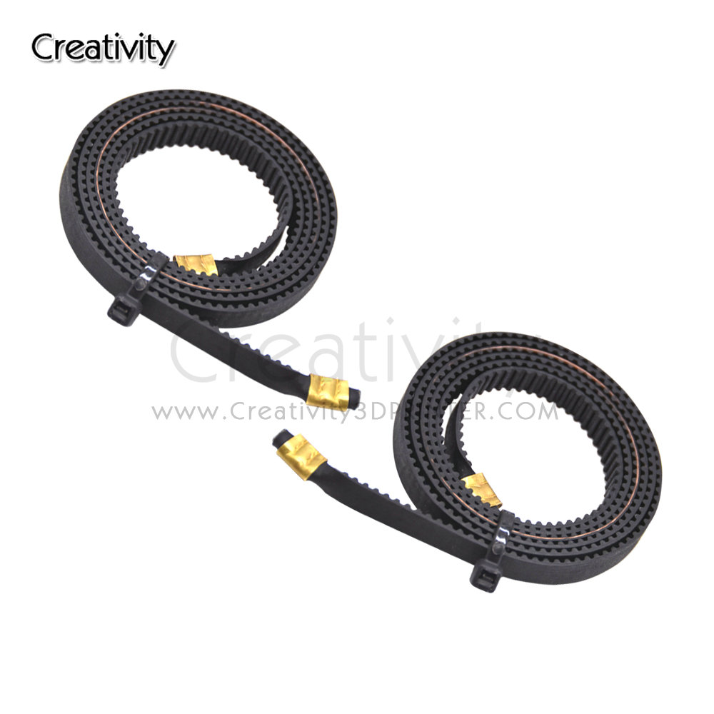 Ender 3/5/pro/5S/V2/Pro/S1/CR6 SE/Ender-3 V3 SE/Ender3 V3 KE/Ender3 NEO pièces d'imprimante 3D axe X + Y courroie de synchronisation ouverte en caoutchouc