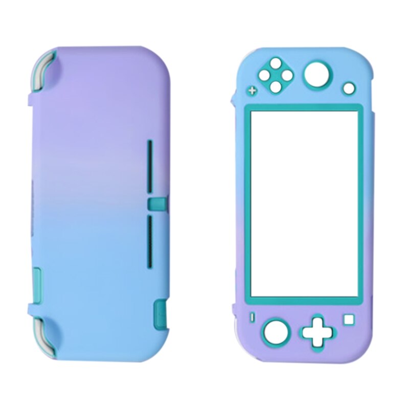 for Protective Case for Switch Lite Case Shell Switch Lite Cover Housing Case: Purple Blue