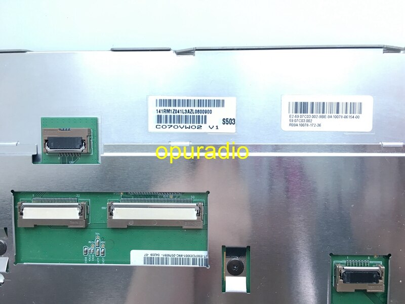 Original C070VW02 V1 7 inch TFT LCD Screen no touch for Land+Rover Discovery 4,Range Rover Sport) car