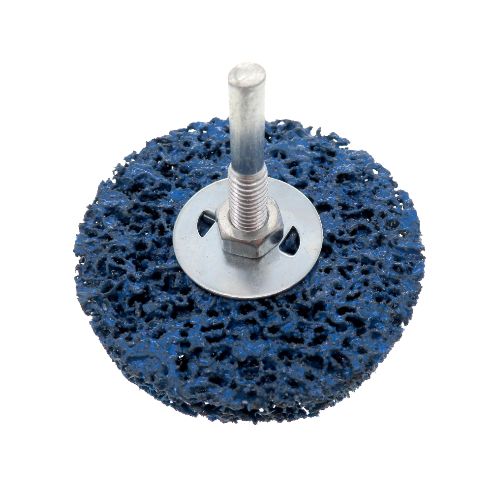 3 Inch Slijpschijf 3 Stuks 75 Mm Strip Schijven Schoon Poly Strip Wiel Disc Voor Haakse Slijpmachines Schoon Verwijderen Verf Roterende Schurende