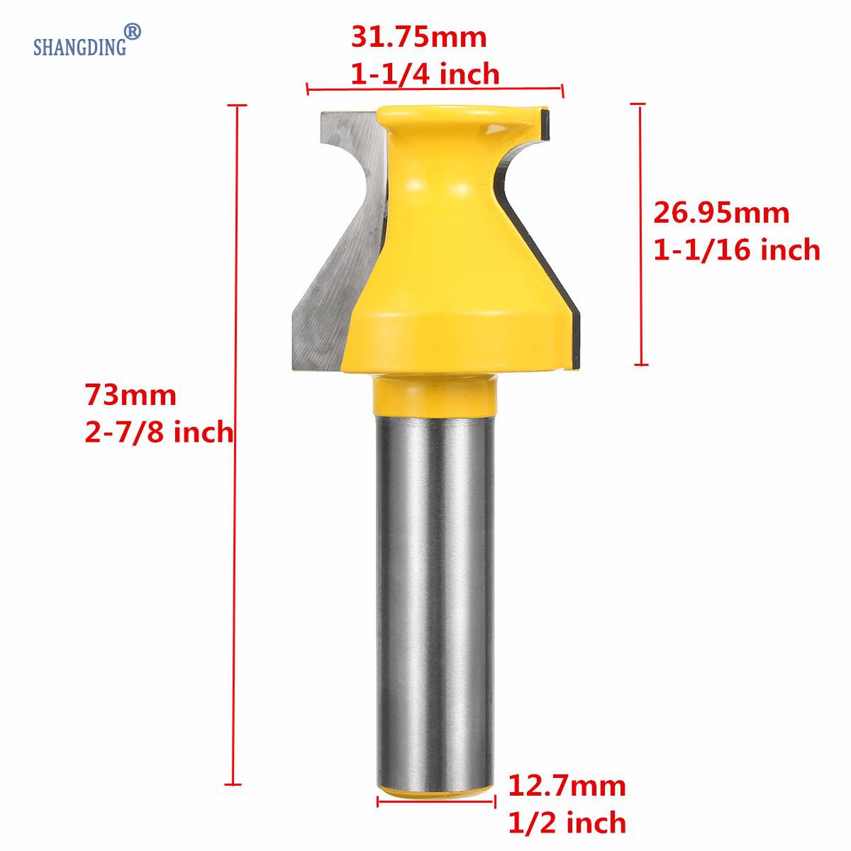 Best Price Excellent 1 PCS Door Lip Finger Grip Router Bit Solid Hardened Steel 1/2 inch Shank