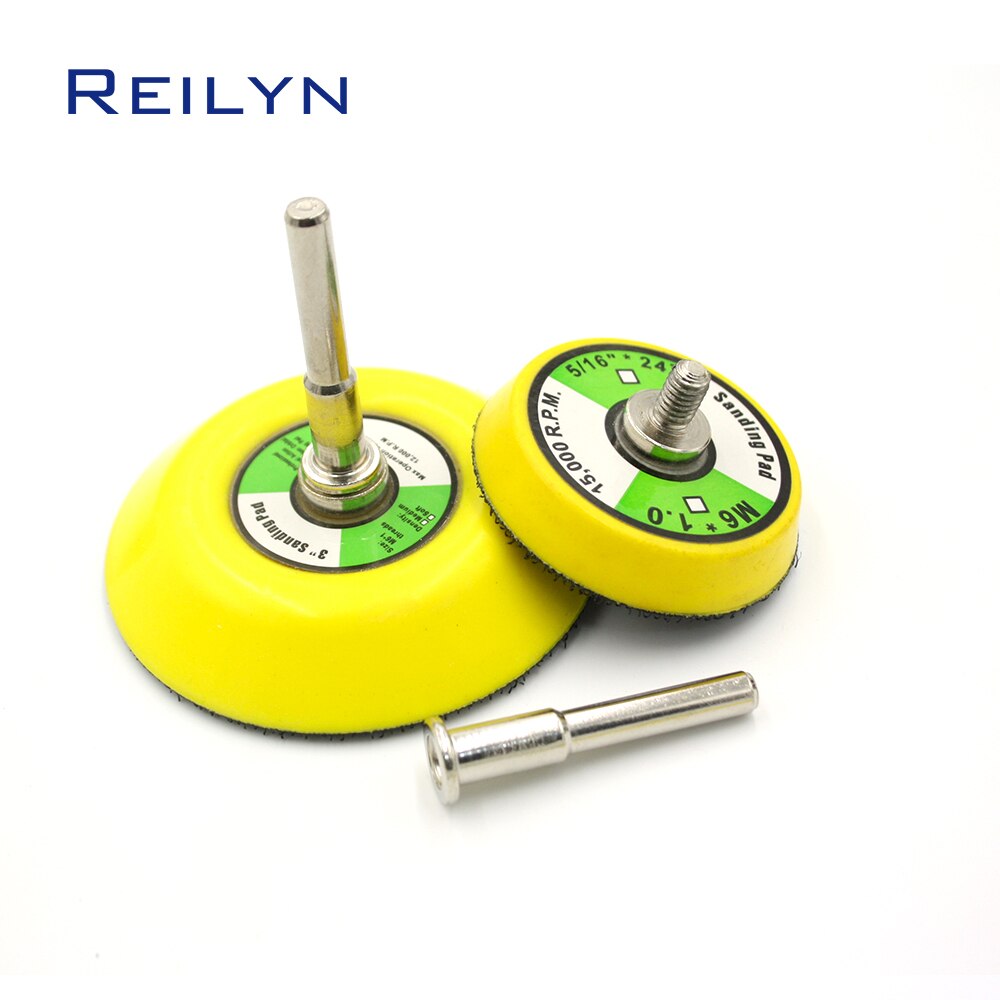 123inch sanding disc backing pad sandpaper holder polishing disc hook-loop back plate angle grinder rotary machine