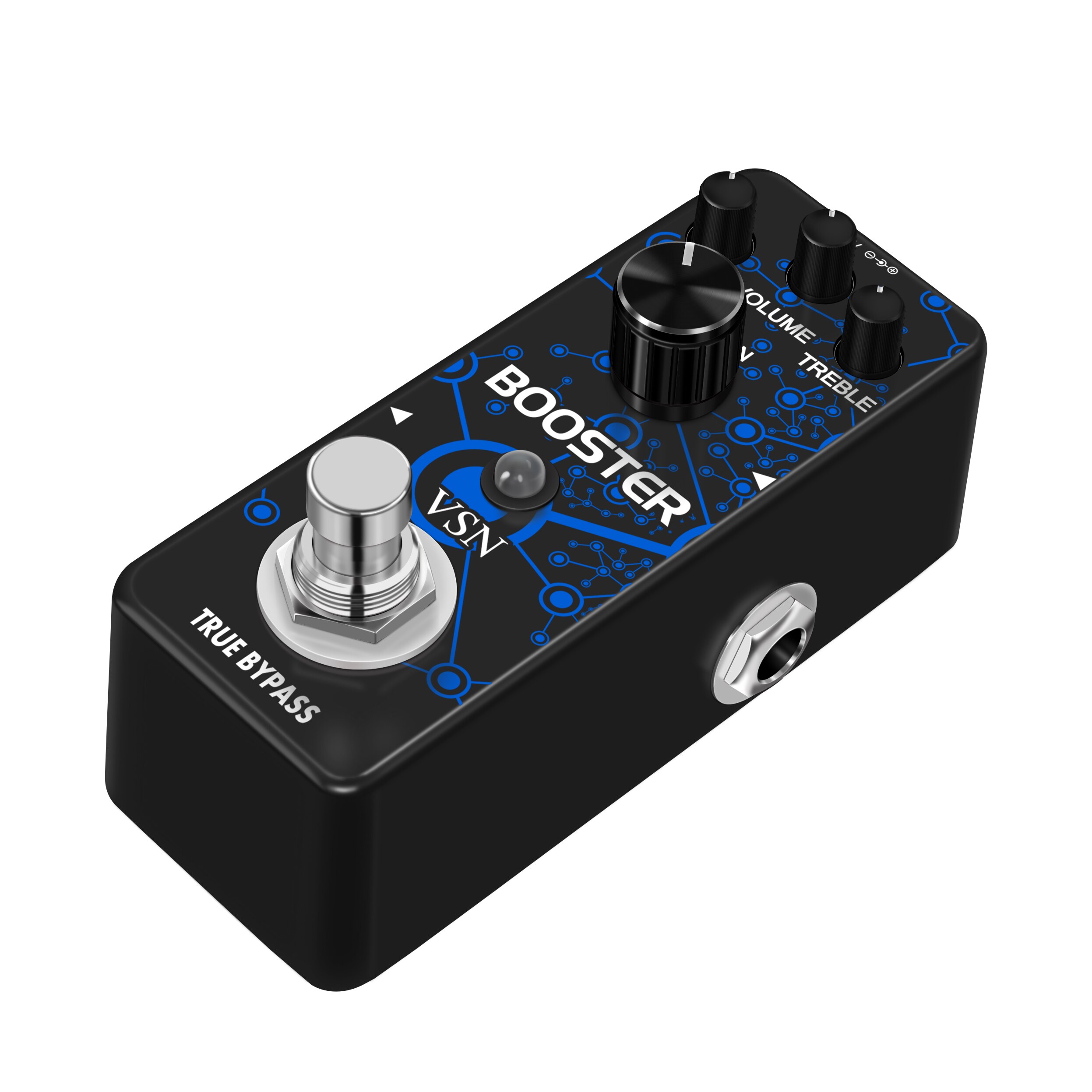 VSN – pédale effet rehausseur pour guitare électrique, Mini pédales effet rehausseur analogique True Bypass