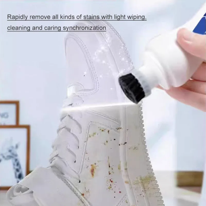 White Shoe Cleaner Shoes Whitening CleanerSneaker Household Cleaner Strong Decontamination Foam Type Dry Cleaning Agent
