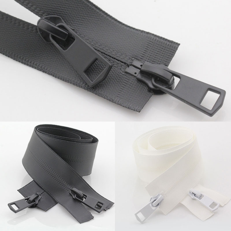 150Cm Waterdichte Rits Twee-weg Zip Voor Donsjack Omkeerbare Ritsen Voor Diy Kleding Handwerken Naaien Materiaal Accessoires