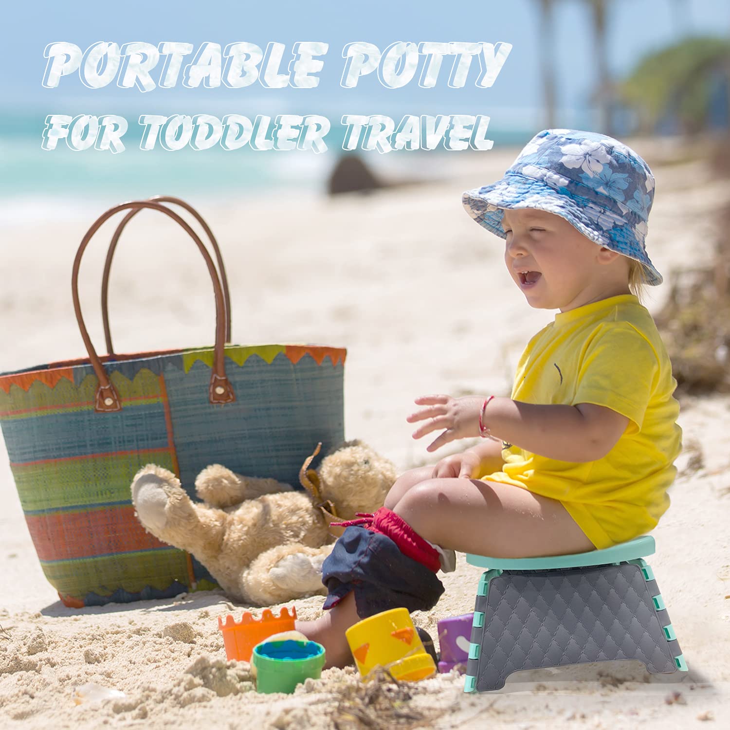 Pot Portable de voyage pour enfant en bas âge, siège de formation, siège de pot pliable, pot de voyage, voiture, toilette d&#39;urgence, extérieur