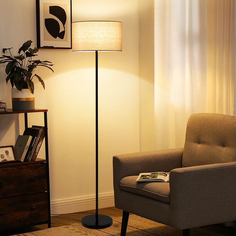 Nordic Minimalistische Vloerlamp Luxe Hotel Woonkamer Slaapkamer Staande Lichte Sfeer Studie Nachtkastje Vloerlampen