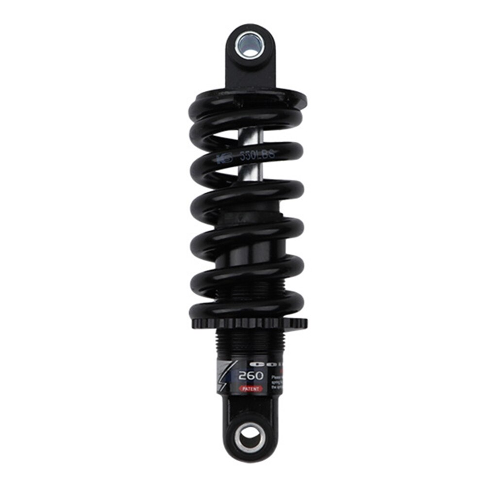 KS 650lbs Mountain Bike Air Shock Absorber MTB High Elastic Suspension Adjustable Damping Travel Downhill 165MM Universal