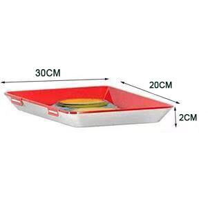 Food Preservation Tray Stackable Food Fresh Tray Elastic Fresh Tray Reusable Food Storage Container