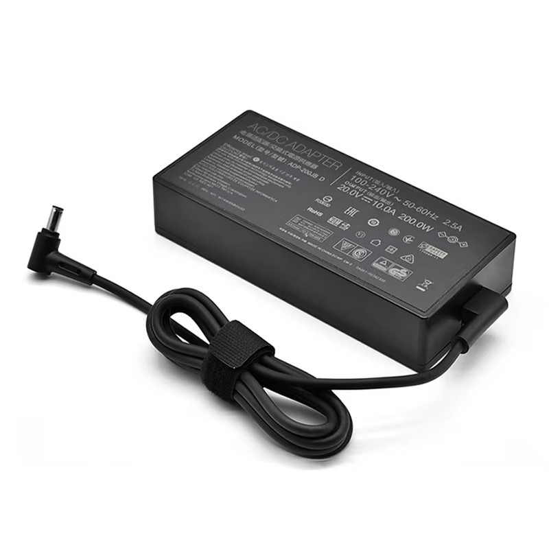 20V 10A 200W Laptop Power Adapter Charger 6.0*3.7MM Port ADP-200JBD AC Adapter For ASUS FA706QM FA506QR FX517ZE FX516P FX517ZC