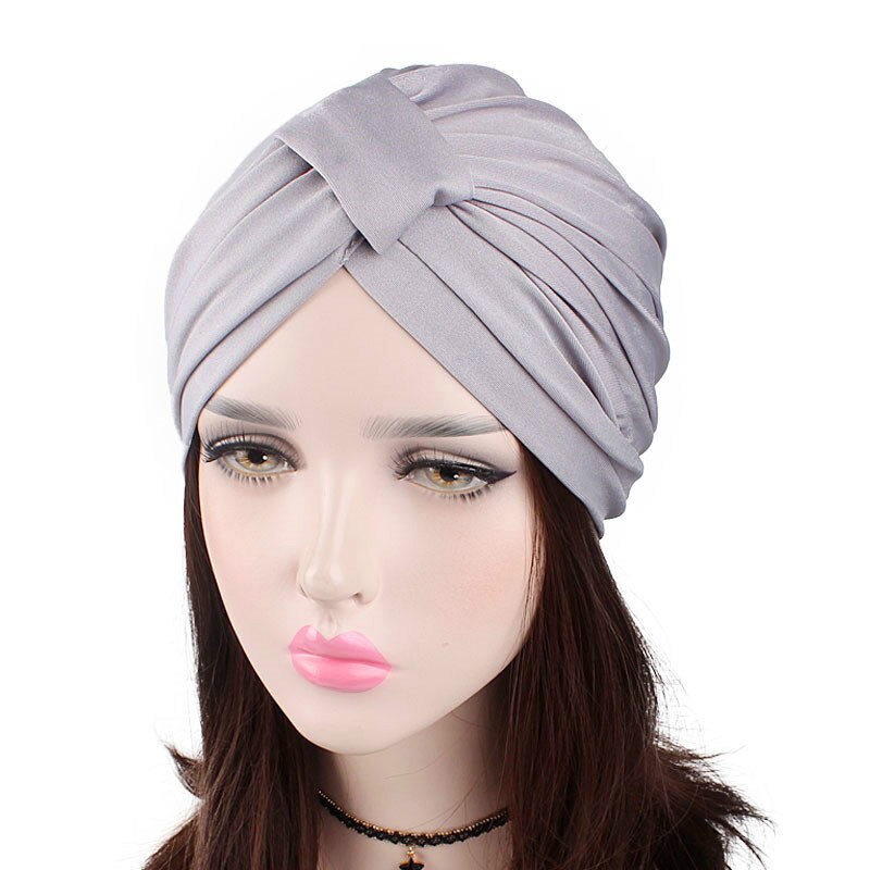 Nouvelle femmes Hijab chapeau coton Turban dôme casquette chapeaux pour musulman Hijab tête foulards dames Bonnet chapeau Turban chapeau