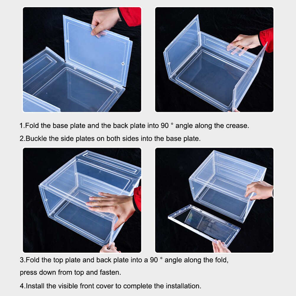 Portable Clear Magnetic Stackable Dustproof Home S... – Grandado