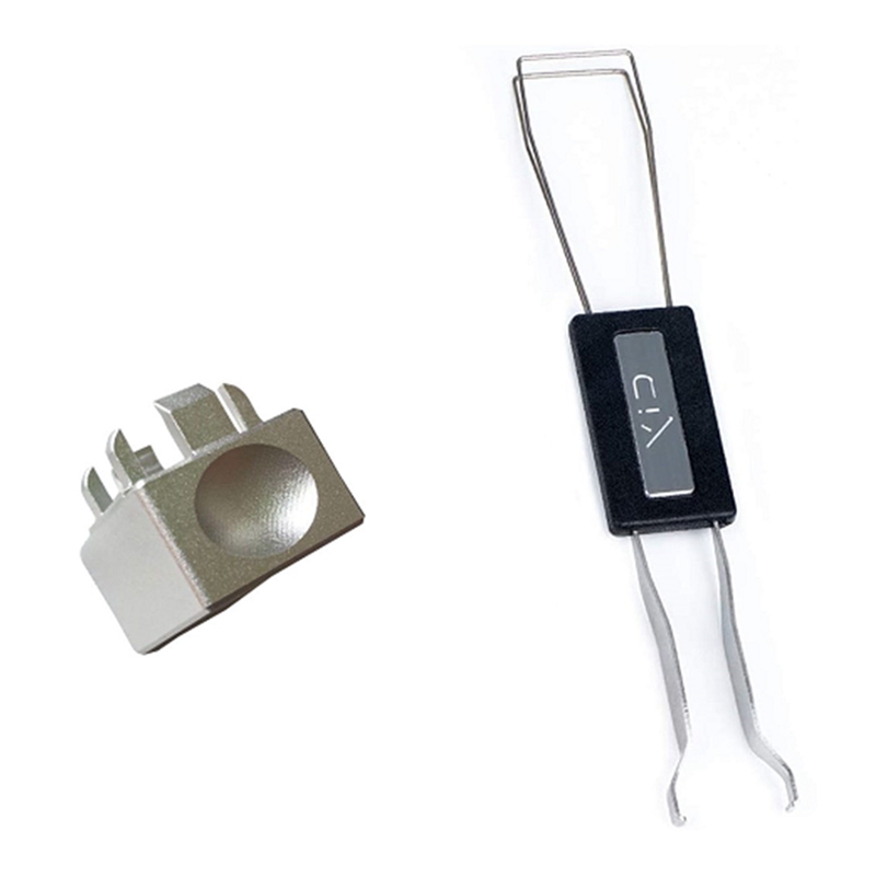 Apriscatole in lega di alluminio con estrattore Keycap per interruttori Cherry MX: Blu