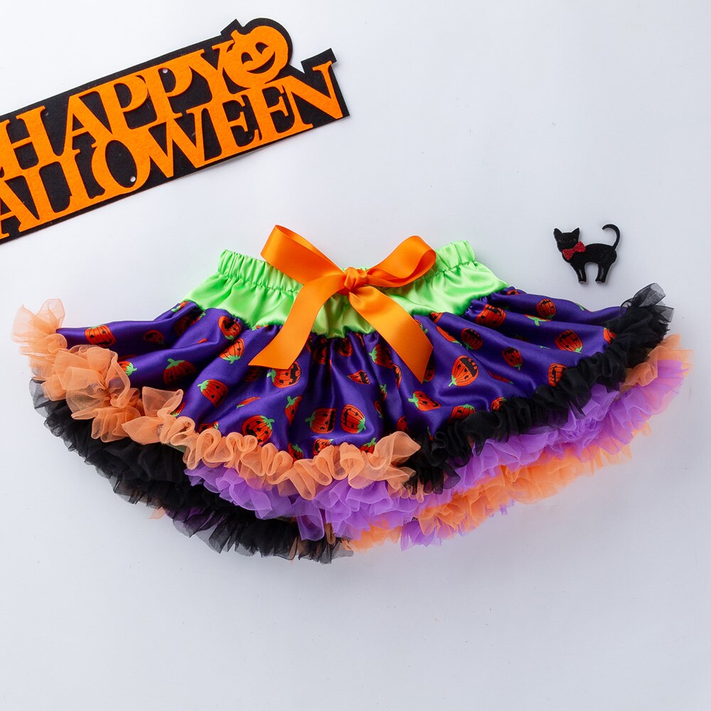 Yk&kjærlig tyll skjørt barne tutu klær halloween låve prinsesse mykt og luftig baby skjørt søte baby antrekk klær