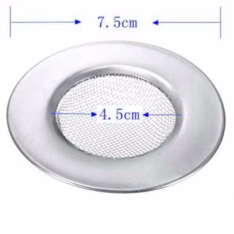 Rvs Haar Zeef Mesh Vallen Bad Haar Catcher Stopper Douche Afvoer Gat Filter Wastafel Keuken Badkamer Accessoires
