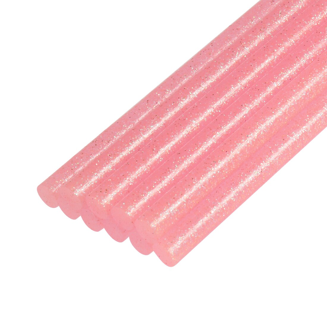 Uxcell Mini Glue Sticks Voor Lijmpistool 0.27-Inch X 4-Inch Roze Glitter 10Pcs