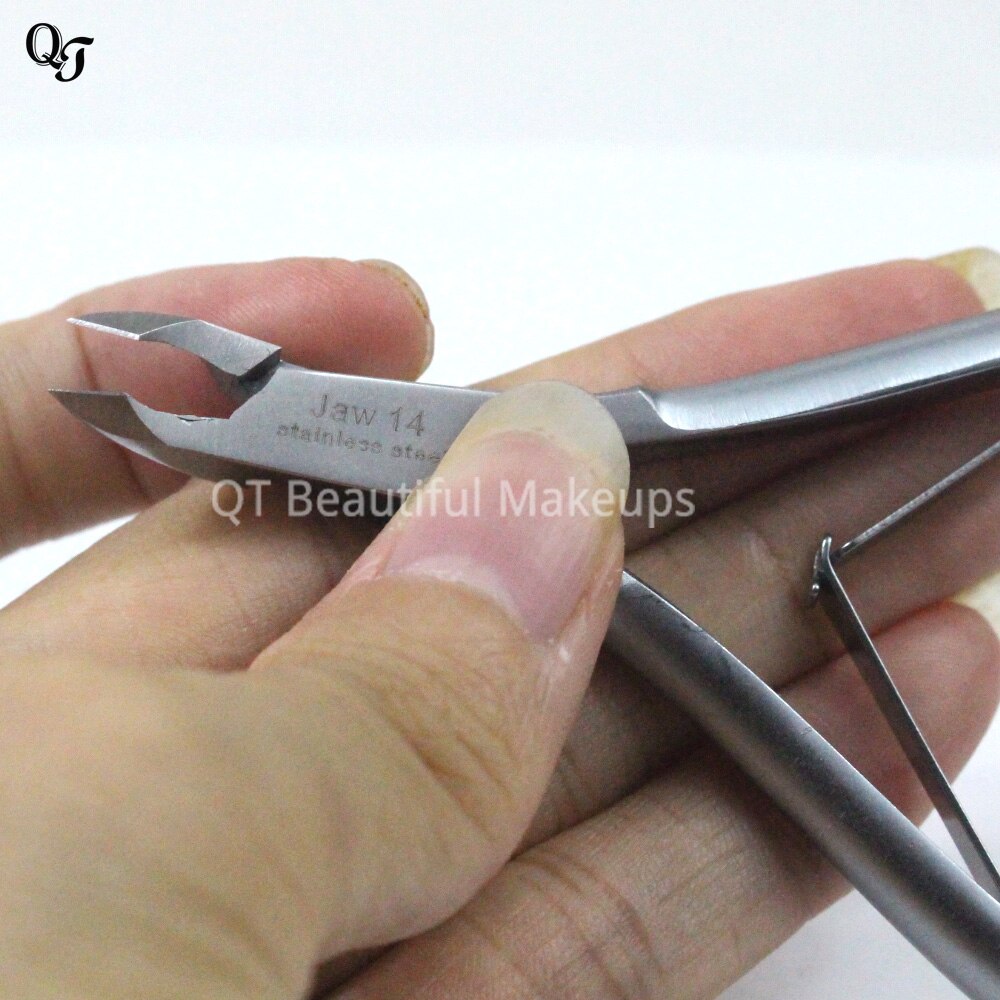 Professionele Nail Art Cuticle Schaar Nail Rvs Cuticle Nipper Nail Cutter voor Manicure en Pedicure D07