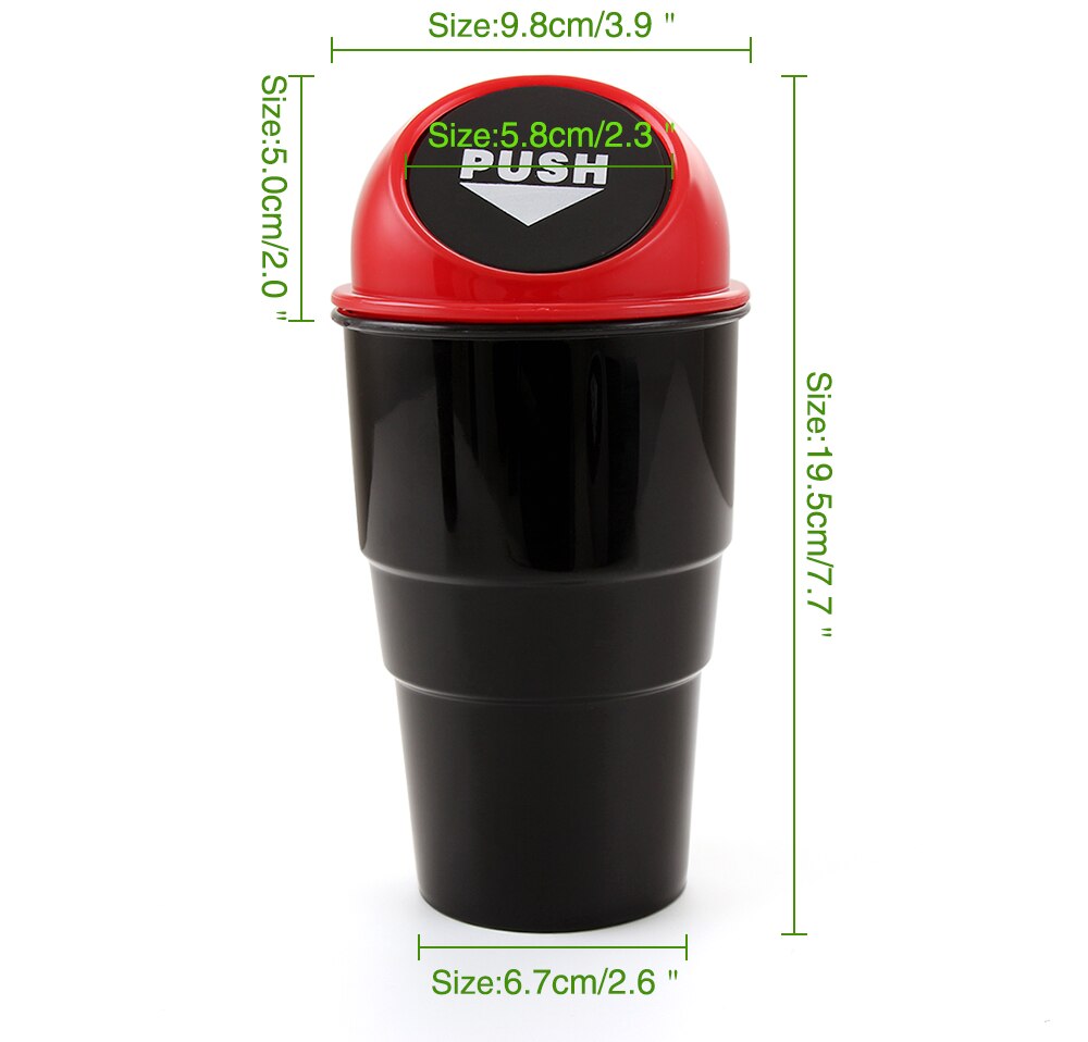 Poubelle de voiture universelle | Poubelle de voiture pour Fiat 500 Opel Insignia Suzuki Swift Sx4 Hyundai Ix35 Creta Ix25 Nissan
