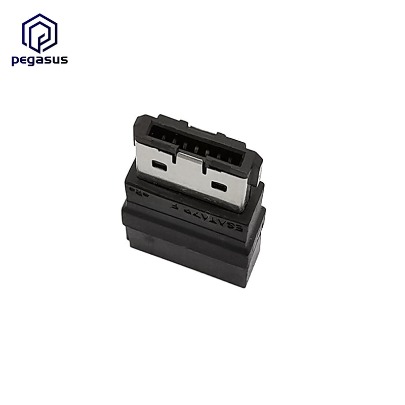 Hard Disk SATA 7Pin Male to ESATA 7Pin Female Extender Extension Adapter Convertor