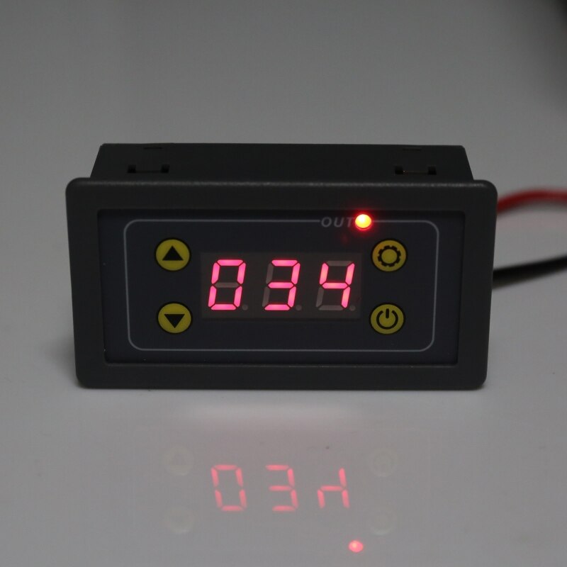 5-24VDC 110V-220VAC LED Display Digital Time Delay Relay Module Timing Delay Cycle Timer Relay Control Switch Time Relay Module