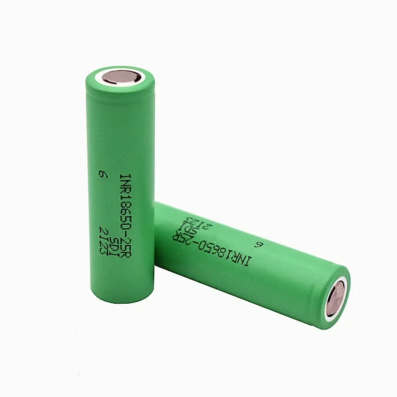 100% Original INR18650 25R 1865 2500Mah 3,7 V 18650 Batterij Lithium-Chargeable Batterijen High Stroom Discharge 20A Power Cell