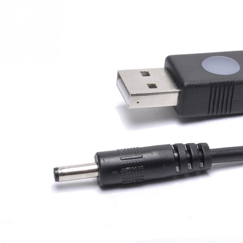 Computer usb ladekabel til hovedbrænder ledning indikator lys oplader lommelygte pandelampe adapter