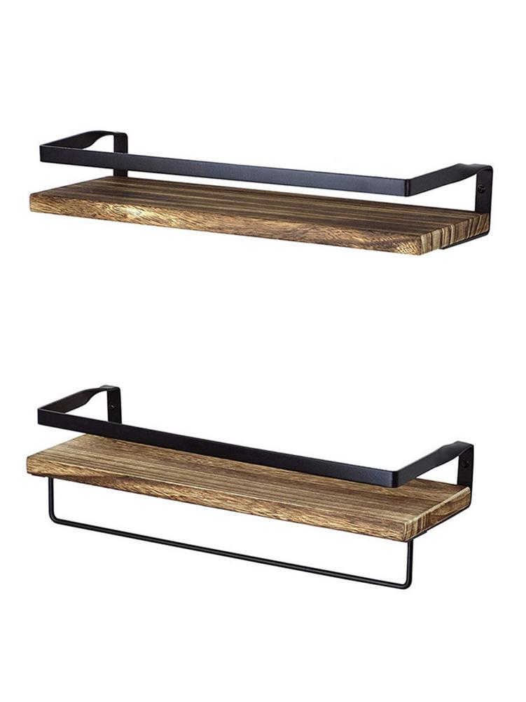 household products Wooden Storage Rack Moisture-proof Durable Multipurpose Shelf Display Holder for Bathroom Kitchen Office