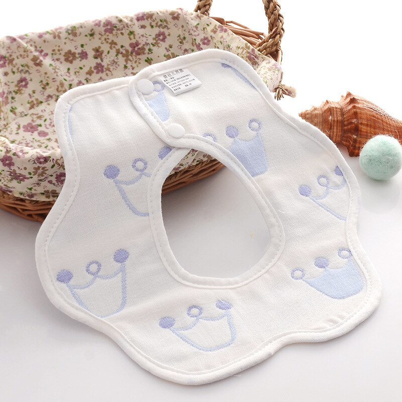Bebê babadores bonito dos desenhos animados padrão da criança do bebê à prova dwaterproof água saliva toalha de algodão ajuste 0-3 anos de idade infantil arroto panos alimentação: 3