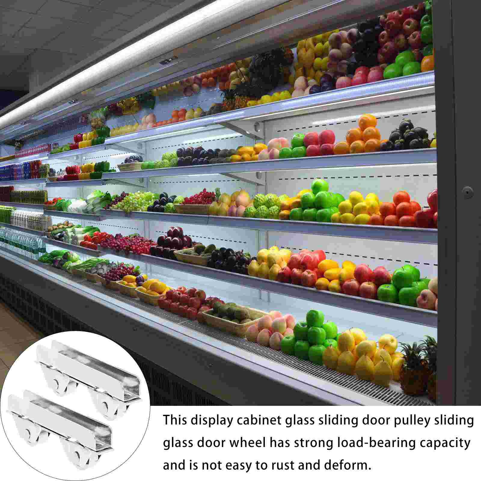 10pcs Stainless Steel Sliding Door Roller Glass Sliding Door Pulley Door Wheel