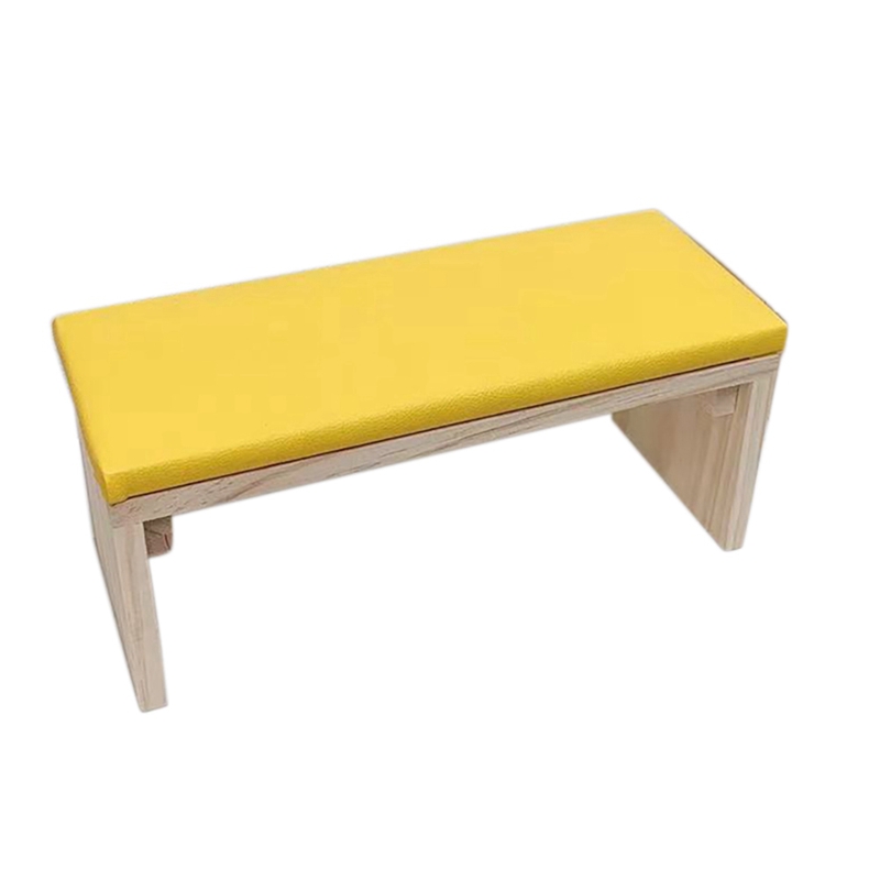 Nail Hand Kussen Pu Lederen Handsteun Kussen Arm Rest Nail Art Stand Hand Rest Voor Nail Salon Manicure Tafel: YELLOW