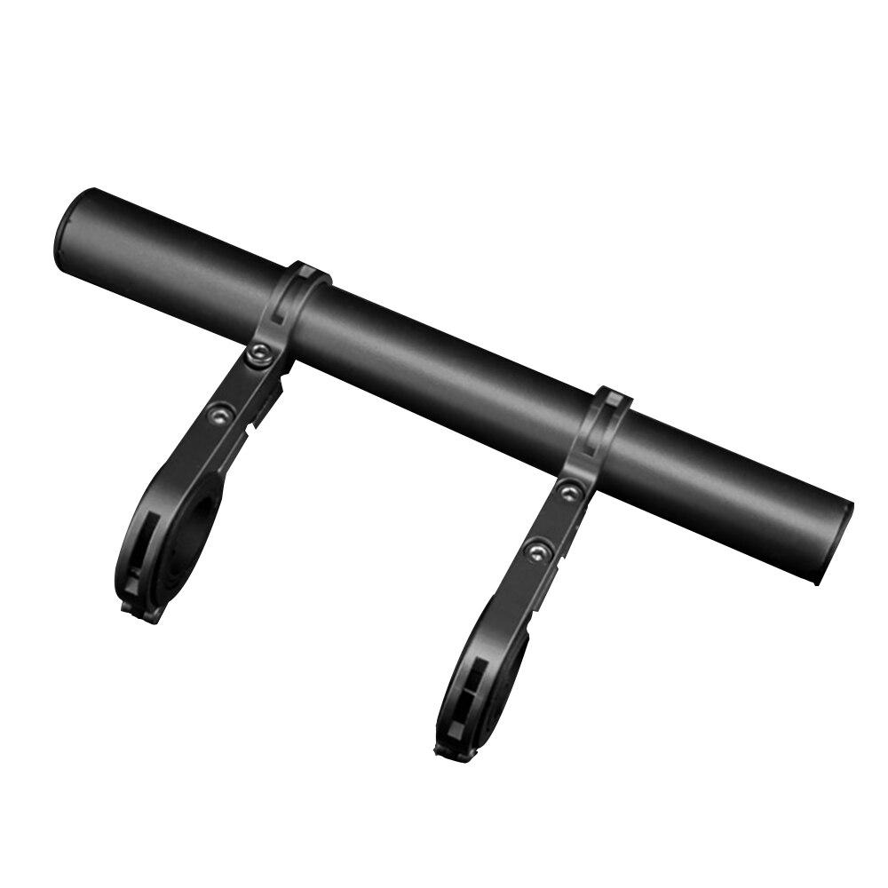 Motorsykkel sykkelstyr sykkel lommelykt holder håndtak sykkel tilbehør forlenger monteringsbrakett: Svart b