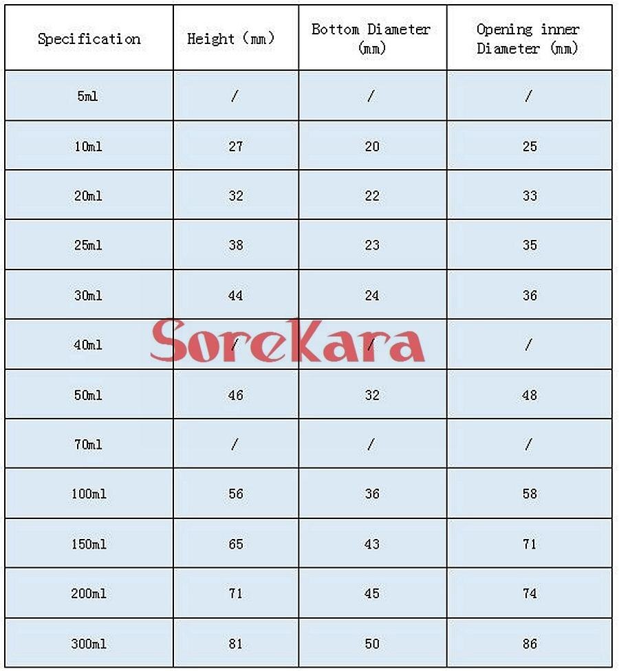 Capacity 10ml 20ml 30ml 50ml 70ml 100ml 150ml 200ml 300ml Ceramic Porcelain Crucible With Cover Lid 1200 Celsius Lab Laboratory