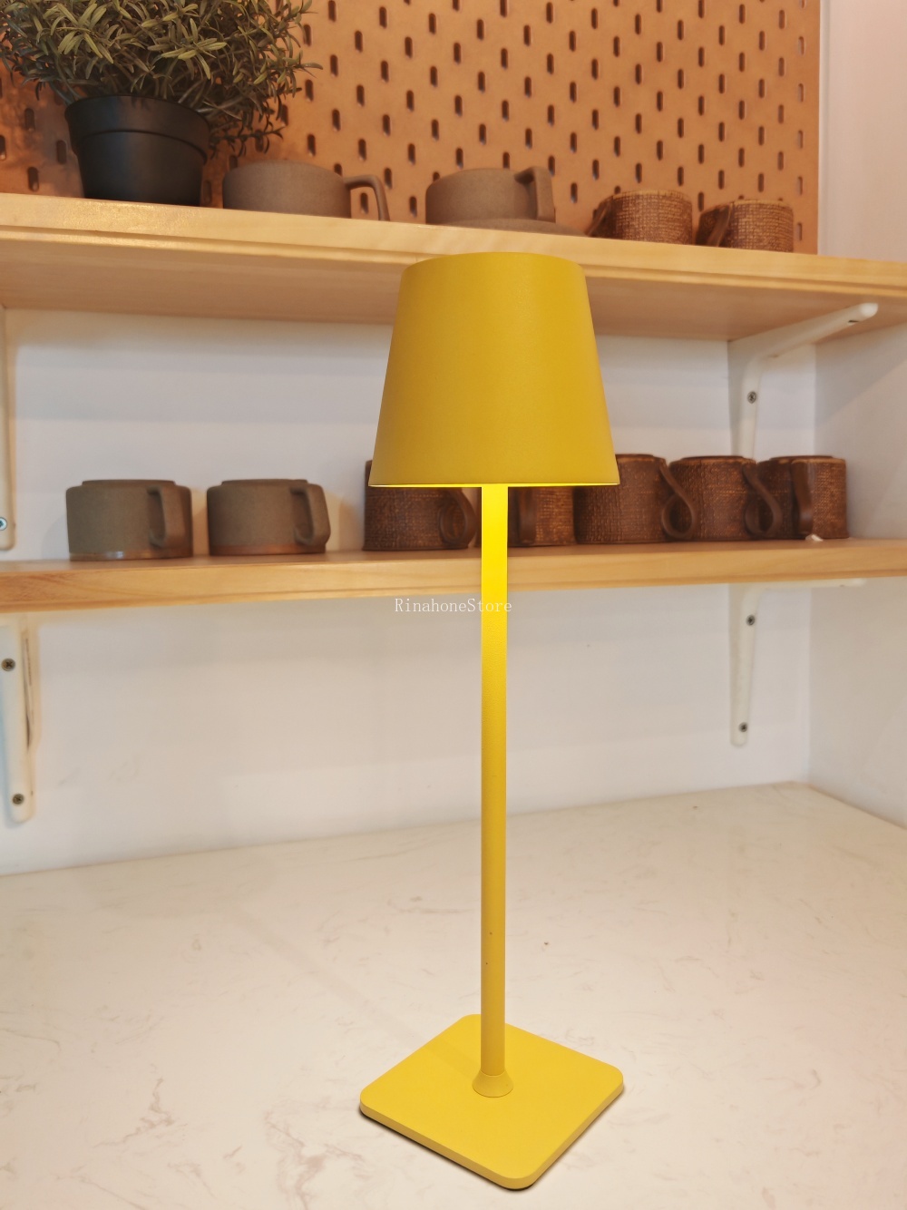 Modern Simple Bedside Touch Light Bar Usb Night Light Eye Protection For Bedroom Book Desk Charging Table Lamp: Yellow