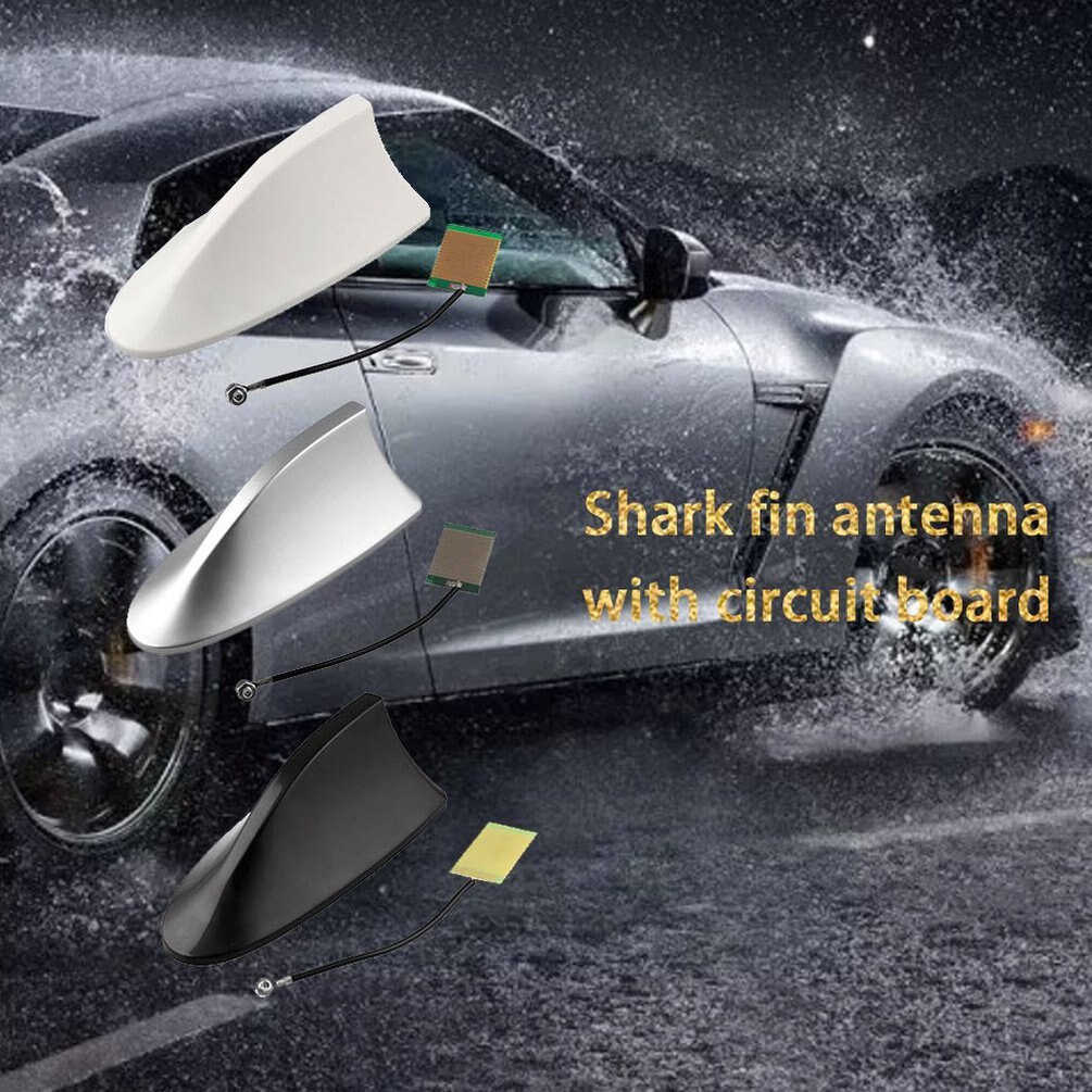 Universal- Auto Hai Antenne Auto Außen Dach Hai Flosse Antenne Signal Schutz Luft Wagen Styling