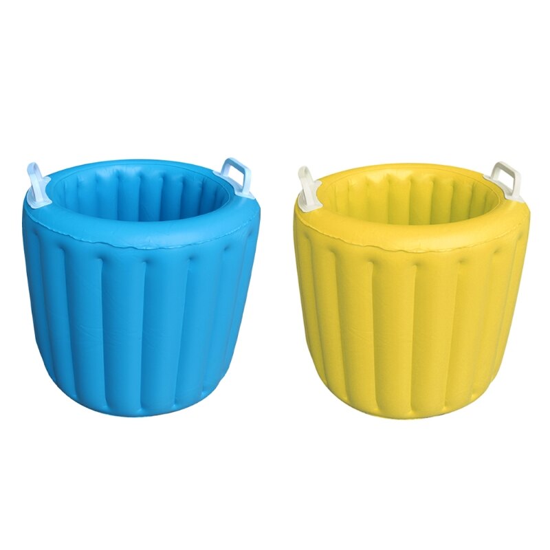 066B Summer Swimming Pool Vacation Inflatable Ice Bucket Kids Rellieve Boredom Storage Bucket