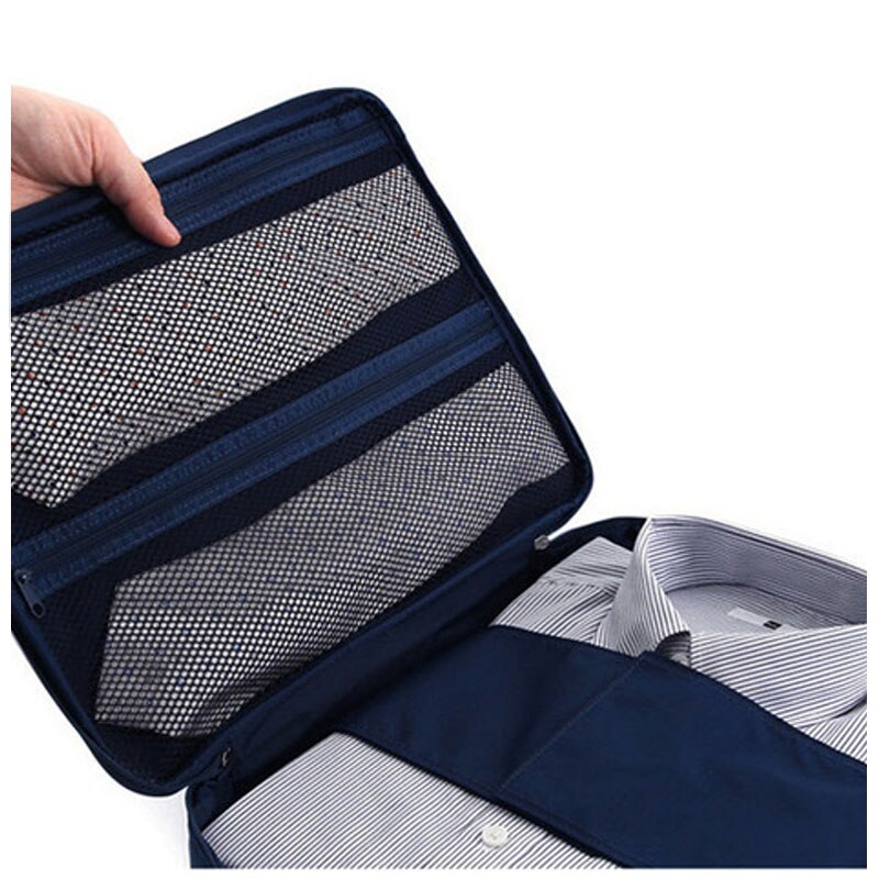 Jxsltc Mannen Nylon Bagage Reistassen Voor Shirt Lichtgewicht Verpakking Organisator Kledingstuk Verpakking Cubes Bagage Koffer Mannelijke Tas