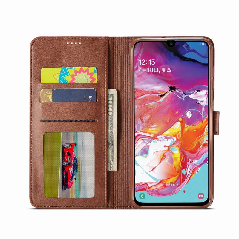 Leather Case Voor Samsung Galaxy A50 Case Flip Portemonnee Boek Case Voor Samsung A30s Telefoon Tassen Case Met Stand Luxe cover Capa