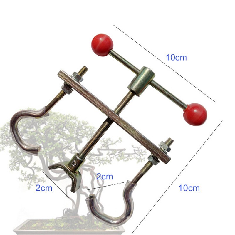 Bonsai Trees Branch Adjuster Holder Small Bender Curved Device Garden Pruner Bender Metal Twig Regulator Trunk Modulator: 10x10cm