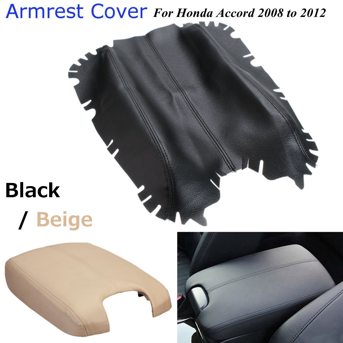 1 st Auto Comfortabele Armsteun Cover Leather Console DEKSEL Armsteun Covers Voor Honda Accord auto Styling