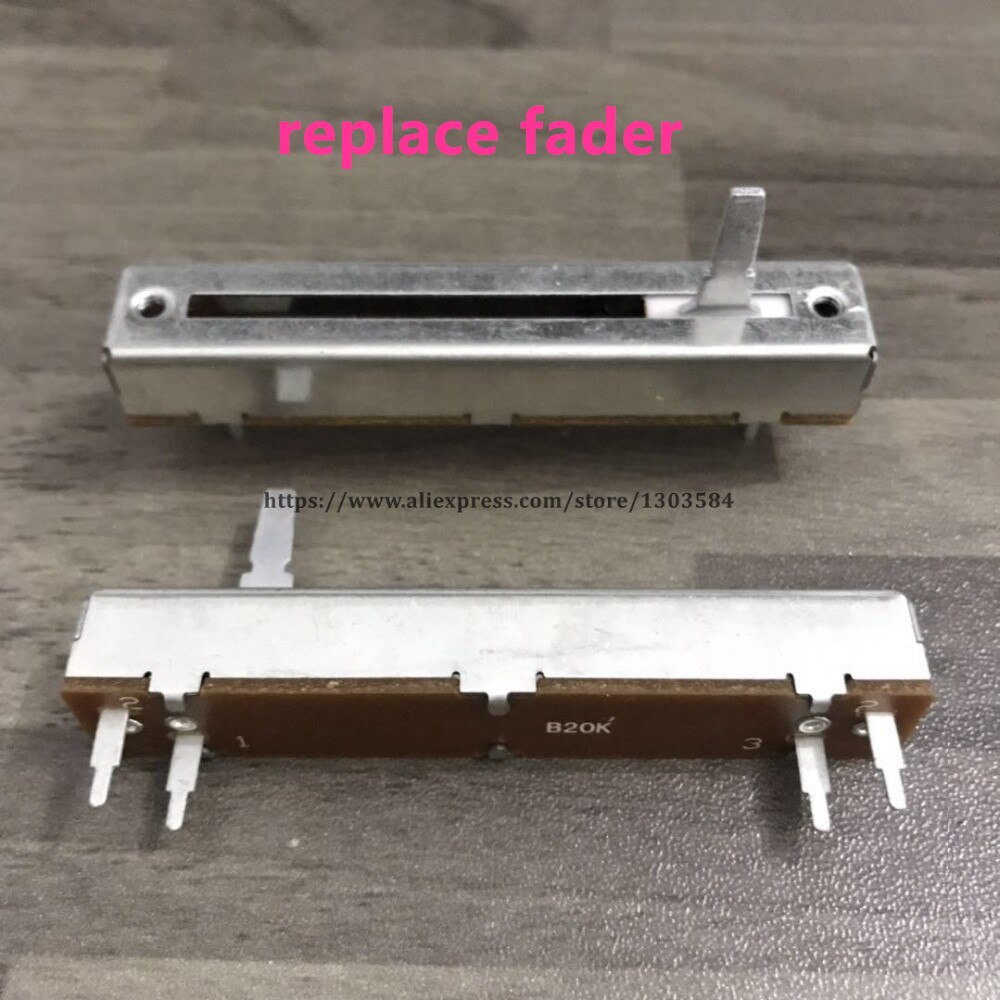 2PCS Original FADER DDJ SR SX WeGO2 XDJ R1 DDJ-SX DDJ SX 418-S1-701-HA / 418-PDJ33-672: replace fader