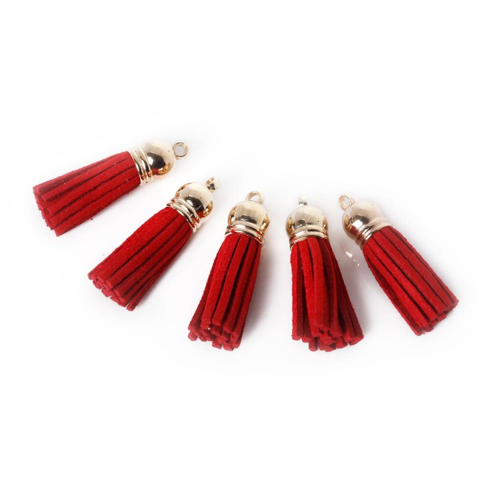 10 stuks vintage leren kwastjes, franje, spikes voor zelfgemaakte sleutelhangers, telefoon kwastjes, handgemaakte oorbellen, sieradenaccessoires