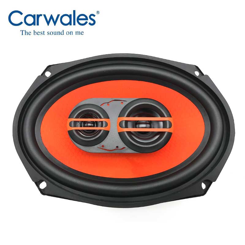 Altavoz Coaxial para coche 6x9, altavoz para vehículo, juego de altavoces con borde de burbuja para coche, Gama Completa