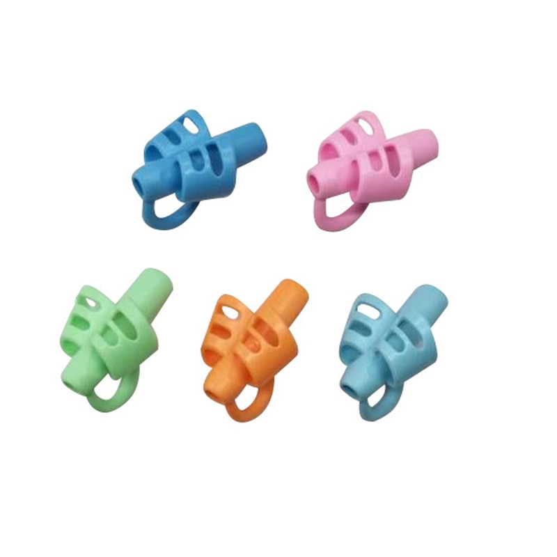 2X Silicone Two-Finger Pencil Grip Writing Writing Corrector Posture Grip