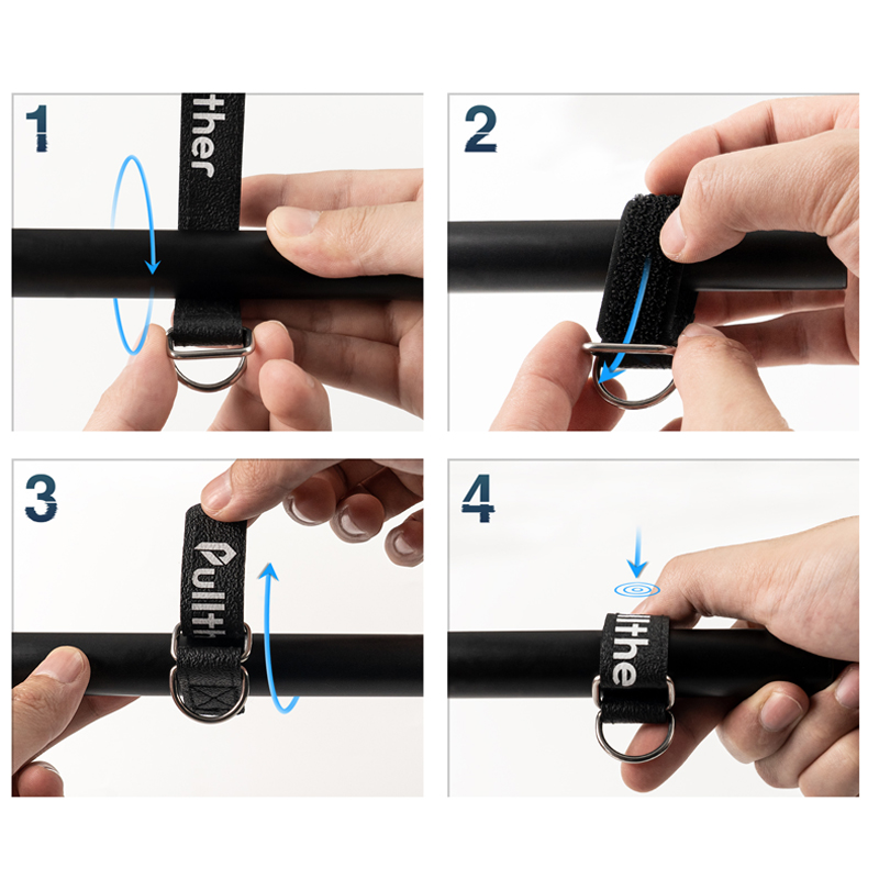 Pullther Angelrute Hosenträger Verschluss Halter Krawatte Gürtel Wrap Straps Teleskop Elastische Retention Seil Sicherheit Angeln Werkzeuge