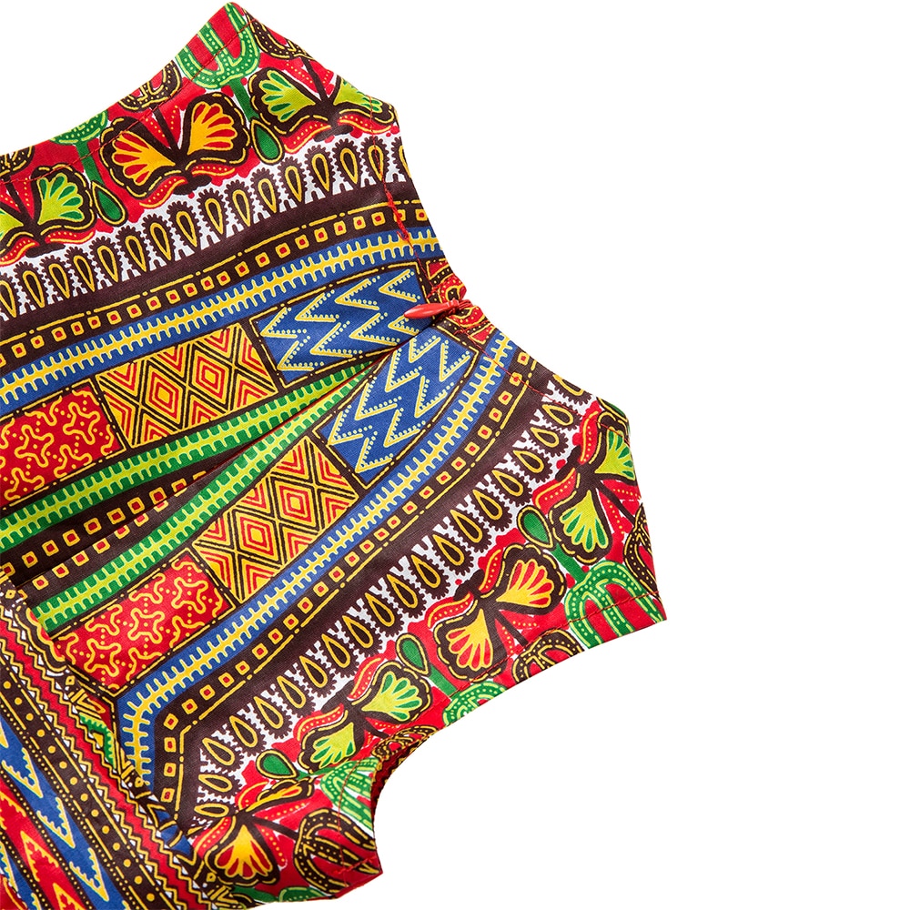 African kids clothes baby dress Dashiki ress african traditiona baby dress batik cotton material Clothing for kids