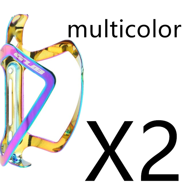 Gub fiets bidonhouder waterfleshouder fiets mountainbike bidonhouder: Kleurrijk 2 stuks