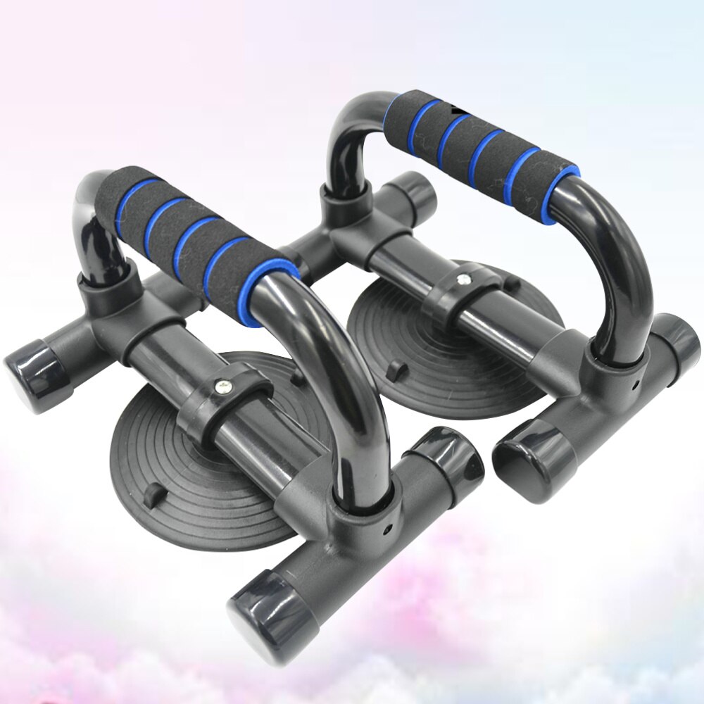 1 par h-type multifunktion push up bars skum greb hjem med sugekop gym indendørs sports crunches fitness bodybuilding non sl