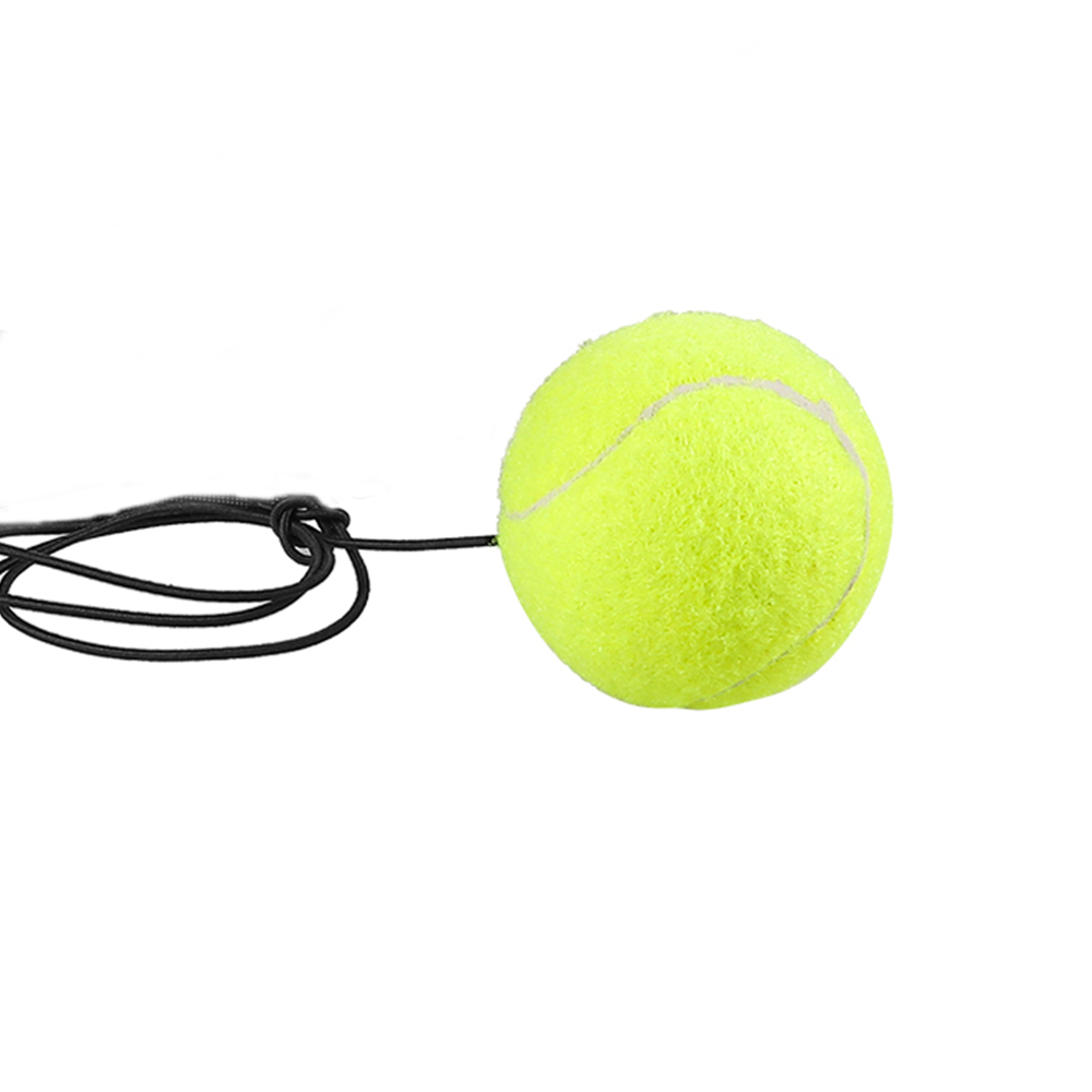 Boxing Reflex Speed Punch Ball MMA Sanda Boxer Raising Reaction Force Hand Eye Training Set Stress Gym Boxing Muay Thai Exercise: only tennis ball